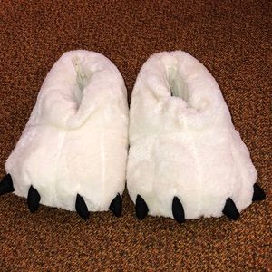 Polar bear slippers